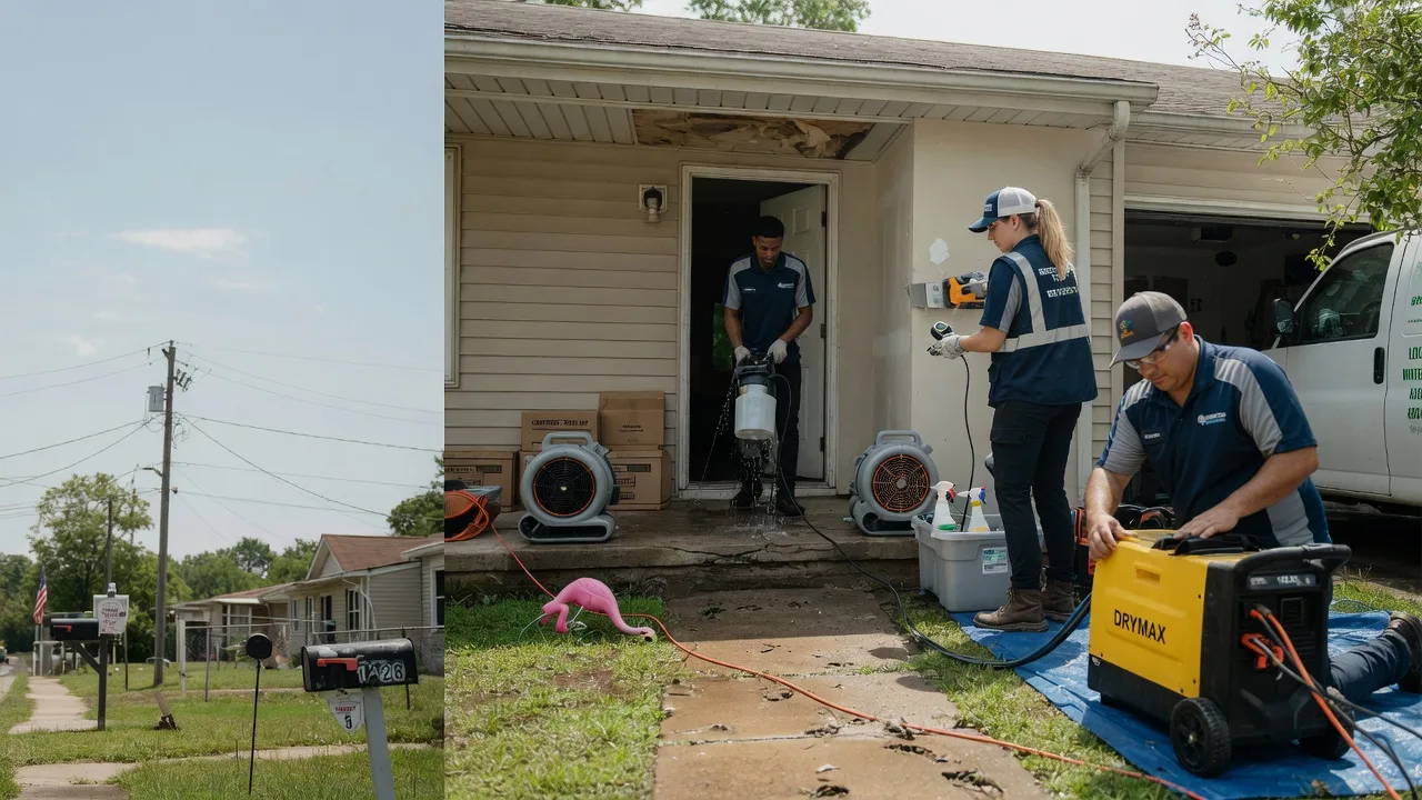 Storm Damage Water Removal in Washburn, TN near me